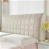 AYUOEODM Copri Testiera Letto Matrimoniale Imbottita Tortora,copritestiera Matrimoniale/singolo/una Piazza E Mezza Microfibra Marrone,elasticizzata Trapuntata Cuscino Copertura ( Color : 4# , Size : 160cm(63in