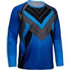 JPOJPO Maglia da ciclismo da uomo MTB Downhill T-Shirt manica lunga Mountain Bike Moto Abbigliamento da bicicletta all'aperto