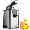 Inshopping Innoliving Spremiagrumi Elettrico Potente con Leva INN-884/INN-885, Silenzioso, Facile da Usare e Pulire, Ideale per Succo di Agrumi, Design Compatto e Moderno Acciaio Inox con Leva