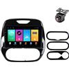 PENAVO Android 12 Autoradio per Renault Captur CLIO Samsung QM3 2011-2018 2 DIN Stereo Car Tablet Pollici Schermo MP5 Lettore Multimediale Receiver GPS Radio con Carplay Android auto (M100S 4core 1+16G)