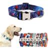 Hotlion Collare per cani medio, morbido in nylon con fibbia in metallo, regolabile, per cani di taglia piccola, media e grande, facile da camminare, correre, addestrare, caccia (notte stellata), M