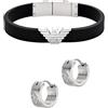 Emporio Armani Set di Bracciali da Uomo