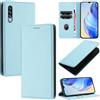 DENDICO Cover per Samsung Galaxy A50 / Galaxy A30S / Galaxy A50S, Custodia in PU Pelle Portafoglio con Blocco RFID, Chiusura Magnetica Cover per Samsung A50 / A30S / A50S, Blu