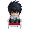 Epitome Death Note, statuette di anime Light Yagami e L, action figure con viso mobile, bambole intercambiabili, decorazione da scrivania, ornamenti in PVC Yagami Light Collections (L)