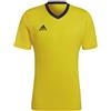adidas Entrada 22 Jersey, T-Shirt Uomo, Team Yellow/Black, S