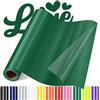 Sgooyir Vinile Termoadesivo per Tessuti, Vinile Adesivo per T-Shirt Verde
