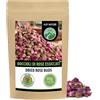Alpi Nature Boccioli di Rosa Essiccati 50g, Boccioli di Rosa Interi Essiccati per Tè e Tisana