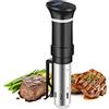 Vpcok Direct Roner Cucina a Bassa Temperatura Sous Vide Roner Professionale Slow Cooker Roner Cottura a Bassa Temperatura 1000W per Carne Rossa Pollo Pesce con Ricettario