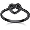 Bestyle S925 Anello Donna Cuore Celtico, Simbolo di Energia e Amore Infiniti, Anelli Donna Argento Sterling, Regalo Ragazza Fidanzata Compleanno