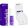 BMHNQ Dentifricio Viola Dentifricio Sbiancante Hi Smile Teet Whitening Dentifricio Sbiancante per Denti Sensibili Smile Dentifricio Tooth Stain Removal Sbiancante Viola Sbiancamento 1PCS