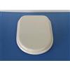 ACB/COLBAM Copriwater Cesame BELLE EPOQUE BIANCO Cerniera Rallentata Soft Close Oro-Sedile-Asse Wc