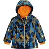 first instinct by killtec Bambini Giacca da sci/giacca funzionale con cappuccio e paraneve FISW 29 MNS SKI JCKT, pflaume, 98/104, 42138-000
