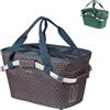 Basil Flair Carry All HR - Cestino per bicicletta MIK, con sistema MIK bloccabile, 22 litri, resistente alle intemperie ed elegante, ideale per acquisti e uso quotidiano