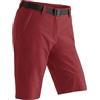 maier sports Lawa, Pantaloni Corti da Trekking da Donna, Bermuda idrorepellenti per Trekking ed Escursioni, Senza PFC, MSTRETCH PRO 4 & Dryprotec, Rosso, 44 (W35/L32)