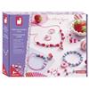 Janod 5 Gioielli da Creare, Tema Ciambelle e Torte, Kit Creativo per Il Tempo Libero, attività Manuale per Bambini, da 6 Anni in su, J09183