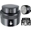 Carrottimes Manomissione Pressa Caffe 58mm, Pressino per Caffe con Profondità Regolabile e Molla Calibrata, Strumento Tamper in Acciaio Inossidabile 304, Adatto per Filtri Portafiltro da 58mm (Nero)