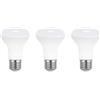 Akynite Lampadina Faretto R63 E27 7W LED Luce Calda 2700K, 665LM, 120 gradi di Luce, Equivalente a Alogena E27 60W, AC 230V, Non-dimmerabile, 3PCS