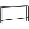 SoBuy Tavolo da Consolle Vintage Tavolo da Ingresso Tavolo per Divano salvaspazio Nero L120*P20*A65 cm FSB19-SCH