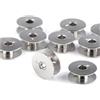 cyclingcolors 10x bobina per macchina da cucire in metallo, 8,8x20,8x6mm