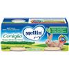DANONE NUTRICIA SpA SOC.BEN. Mellin omogeneizzato coniglio 2x120 g - MELLIN - 927166633