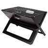 AKTIVE 63033 - Barbecue portatile e pieghevole a carbone in acciaio, con maniglia per il trasporto, misure 45 x 29 x 30 cm, facile da montare e trasportare, per campeggio, terrazza, balcone