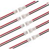 VUNIVERSUM 5 paia di micro JST SH 1.25 1.25 mm 2 pin maschio femmina accoppiamento con cavo elettrico in PVC da 15 cm 28 AWG