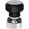 Fenrir Bullone per sella a sgancio rapido per motocicletta Vite Acciaio inossidabile 304 per Harley 1997-heute Sportster Dyna Softail Touring (Viti nere e base standard)