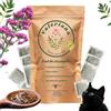 SNOOZYCAT 10 ricariche complementari con valeriana per gatti, erbe naturali al 100% per integrare giocattoli e cuscini per gatti, lenitivi e fatti a mano in Germania