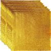 Teogneot Carta Stagnola Involucri di Cioccolato Caramelle Carta da Regalo per Dolci al Cioccolato Party Candy Golden 100 Pezzi 10CM