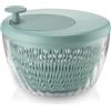 Guzzini - Kitchen Active Design, SPIN&STORE, Centrifuga Insalata con Coperchio - Verde Oliva, 26 cm - 170900175