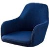 ALABOW 1/2/4/6 Pezzi Copripoltrona，Elasticizzato con Braccioli Coprisedie Elasticizzato Schienale Poltroncina Cucina Soggiorno Copertura Sedia da Scrivania Copri Sedie ,Bianca ( Color : #5 , Size : 1pcs )