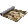 HomeLife Tappeto Cucina Antiscivolo PVC in Vinile 52X120 Made in Italy | Passatoia Antimacchia in PVC Interni ed Esterni Stampa Pavimento Parquet | Tappeti Runner Lungo in Gomma [120 cm]
