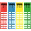 Qaestuan 4 pezzi Organizzatore di Ami da Pesca, Scheda di Avvolgimento del Cavo da Pesca, Porta Lenza Organizzatore Della Lenza, Organizzatore Della Lenza Avvolgitore, Custode Della Lenza Addominali