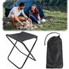 KLLJ Sedile Piccolo Pieghevole,Mini Sedia Pieghevole per Esterni,Sgabello Pieghevole da Campeggio,Sgabello Pieghevole Portatile,Pieghevole Camping Sgabello,per Pesca,Campeggio,Viaggi,Attività All'Aperto
