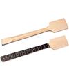 Alnicov Incompiuto Chitarra Collo Paddle Maple Pala 22 Fret Per Chitarra Elettrica Collo Sostituzione Bianco Dot