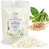 The Glowhouse Eco Lux UK - Cera di soia bianca in fiocchi di cera di soia di alta qualità, 100% naturale, vegana e cruelty free, biologica, per realizzare candele, cera di soia senza additivi, innocua e pura (4 kg)