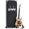 AXMAN Jerry Cantrell Miniature Guitar Replica - Regali musicali - Scala 1/4 ornamentale fatta a mano - Scatola di visualizzazione