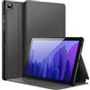 JETech Custodia per Samsung Galaxy Tab A7 10,4 Pollici 2020 (SM-T500/T505/T507), NON PER Tab A7 Lite, Sottile Folio Stand Protettiva Tablet Cover, Multi-Angolo Visualizzazione (Nero)