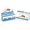 Nasara Original Kinesiology Physio Sport Tape: scatola di 6 nastri per lo sport e la medicina, rotolo di dimensioni 5 x 5 m, blu medio