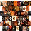 BAYKUL - Decorazione da parete per Halloween, 54 pezzi (10,2 x 15,2 cm), poster artistici ideali per camera delle ragazze, in tema streghe