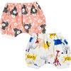 MOEMOE BABY Mutandine di apprendimento Pantaloni da Allenamento Impermeabili Notte gonne per Pannolini Notturna Pantaloni per Bambini 2 Confezioni
