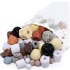 MUYYIKA Filtro per Acquario, Anelli in Ceramica, con Sfere Biologiche, Filtro Poroso,Mezzi Accessori per Materiale di Filtraggio a Carbone Attivo, per Acquario, Laghetto, Fontana a Cascata