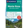 Kompass Cartina escursionistica n. 88 Monte Rosa, Valle Anzasca, Valsesia: 4in1 Wanderkarte mit Aktiv Guide und Detailkarten inklusive Karte zur offline ... in der KOMPASS-App. Fahrradfahren. Skitouren.