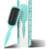 Diealles Shine® Spazzola per Capelli Ricci Multifunzionale, Bounce Curl Originale per Pettinare, per Donne e Uomini, Verde
