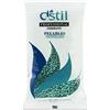 dstil 1 kg di cera calda all'aloe vera, con pellicola elastica, senza strisce, cera depilatoria a bassa fusione, per tutti i peli del corpo e aree sensibili