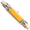 NTZTO Luce Alogene Led R7S Cob Tubo Di Vetro 78Mm 118Mm Lampadina Cob15W 20W 30W 40W Ac 220V 230V Per Illuminazione Domestica Sostituire Lampada Alogena-Luce Naturale_20 W 78 Mm