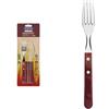 Tramontina Set di Forchette Jumbo Polywood Rosso 6 pezzi