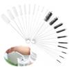 Smomend 20pcs Spazzole Per La Pulizia, Spazzole Per Pulizia In Nylon E Acciaio Inossidabile, Perfette Per Bottiglie, Tubi Del Latte, Provette, Teiere E Cannucce - Ideali Per Una Pulizia Efficiente E Profonda