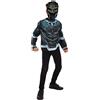 Rubie's Rubies Costume Top e maschera Black Panther per bambino e bambina, Top e maschera, Ufficiale Marvel per Carnevale, Natale, Halloween, Cosplay