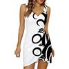 Cocila Vestiti Ragazza Eleganti Vestito Nero Donna Aderente Vestito Aderente Nero Moulin Rouge Vestito Abito Corto con Maniche Vestito Donna Chemisier Lungo Offerte Natale Lampo (Beige, M)